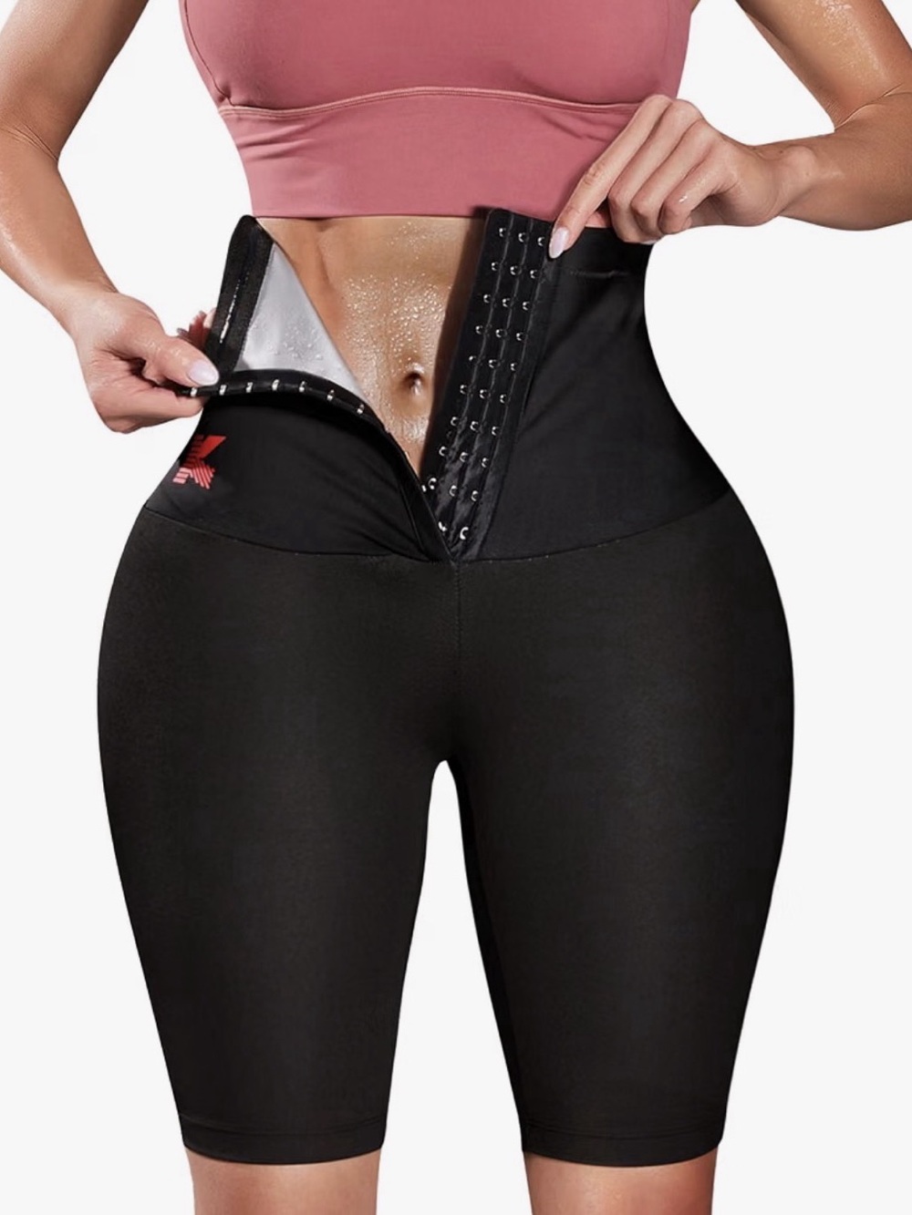 Sweat Sauna Waist Trainer Shorts